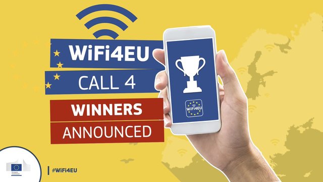 Wifi4eu corsione tra i 292 comuni italiani vincitori del contributo